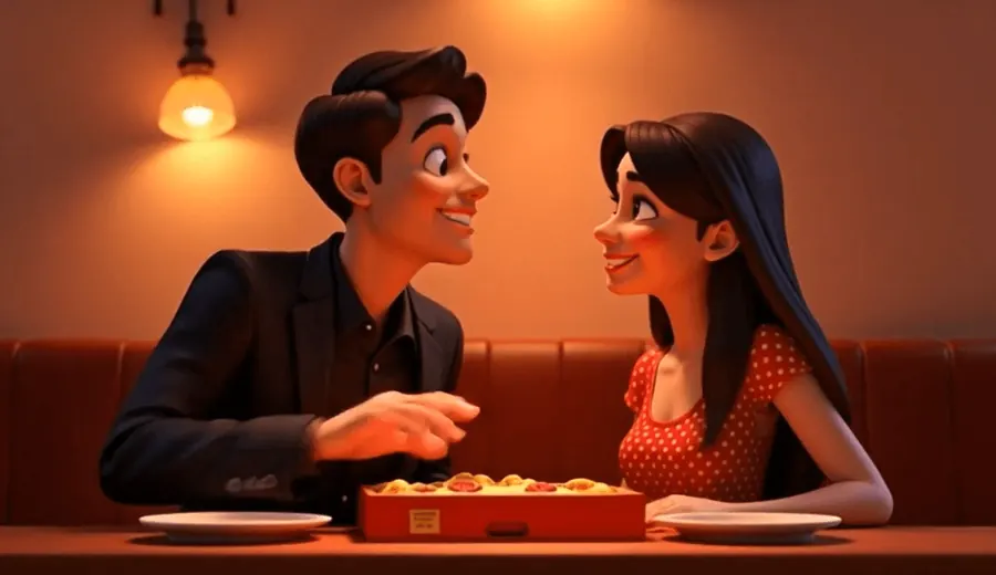 История любви — мультфильм на заказ в стиле Pixar
