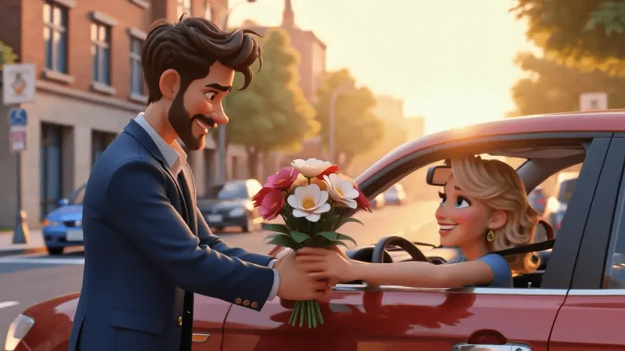 Годовщина отношений — мультфильм на заказ в стиле Pixar